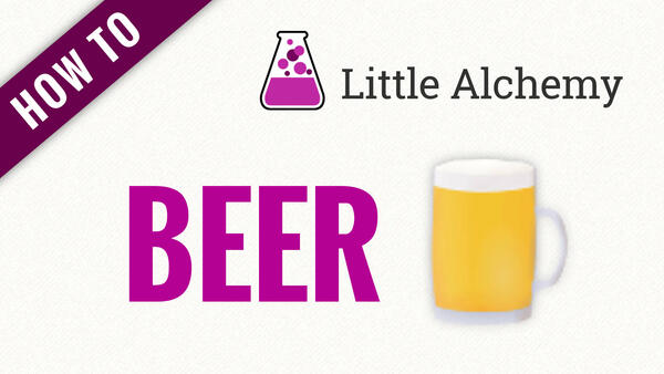 Video: How to make BEER in Little Alchemy