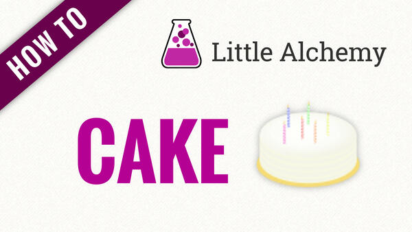 Video: How to make CAKE in Little Alchemy