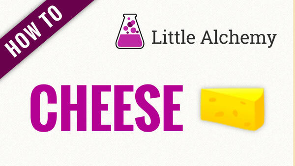 Video: How to make CHEESE in Little Alchemy