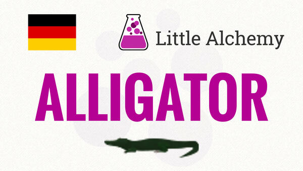 Video: Wie macht man ALLIGATOR in Little Alchemy