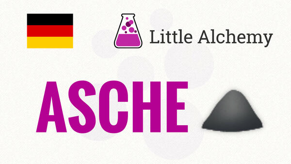 Video: Wie macht man ASCHE in Little Alchemy