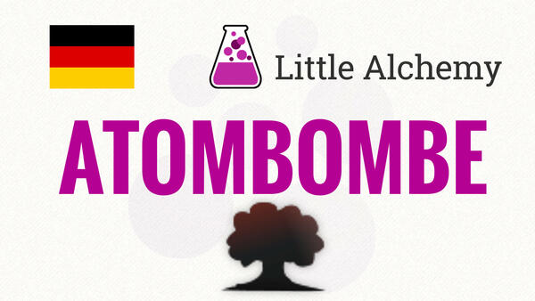 Video: Wie macht man ATOMBOMBE in Little Alchemy