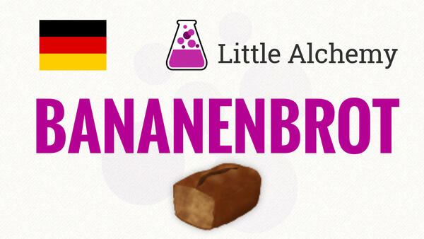 Video: Wie macht man BANANENBROT in Little Alchemy