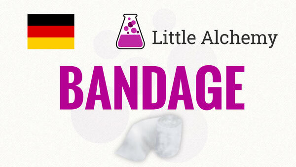 Video: Wie macht man BANDAGE in Little Alchemy