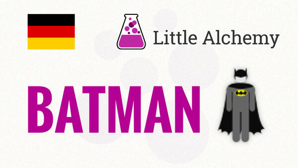 Video: Wie macht man BATMAN in Little Alchemy | Lösung auf Deutsch