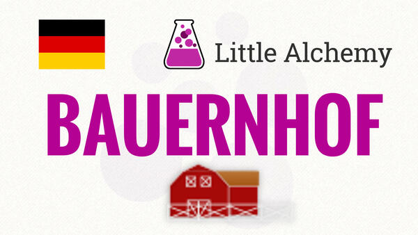 Video: Wie macht man BAUERNHOF in Little Alchemy