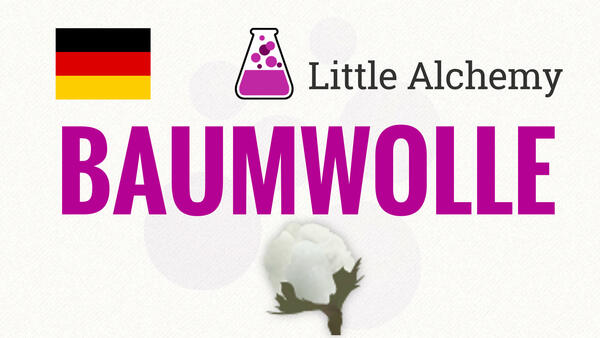 Video: Wie macht man BAUMWOLLE in Little Alchemy