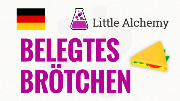 Video: Wie macht man BELEGTES BRÖTCHEN in Little Alchemy