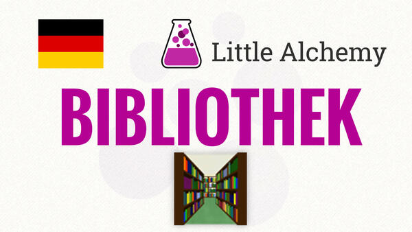 Video: Wie macht man BIBLIOTHEK in Little Alchemy