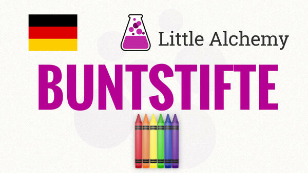 Video: Wie macht man BUNTSTIFTE in Little Alchemy