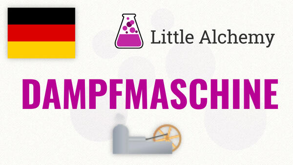 Video: Wie man DAMPFMASCHINE in Little Alchemy macht