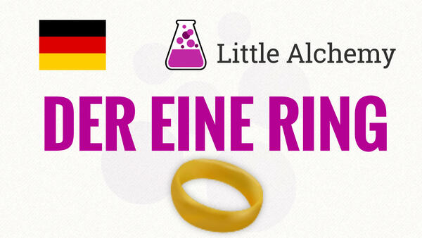 Video: Wie man DER EINE RING in Little Alchemy macht