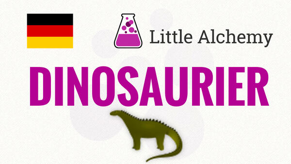 Video: Wie macht man DINOSAURIER in Little Alchemy