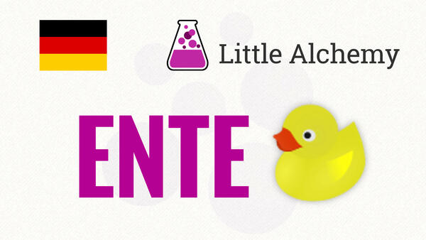 Video: Wie macht man ENTE in Little Alchemy