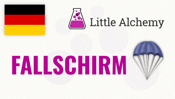 Video: Wie man FALLSCHIRM in Little Alchemy macht