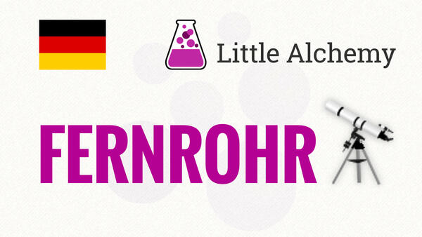 Video: Wie macht man FERNROHR in Little Alchemy