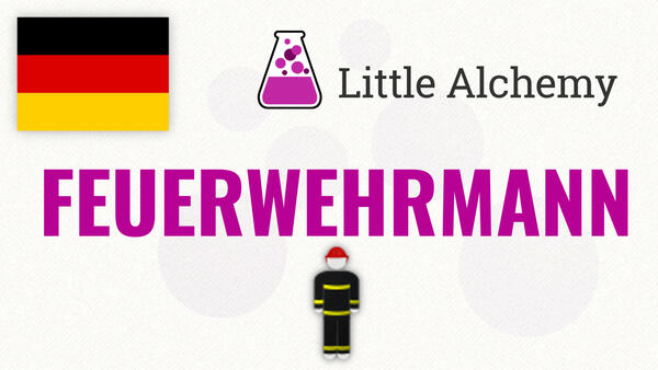 Video: Wie man FEUERWEHRMANN in Little Alchemy macht