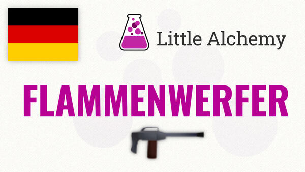 Video: Wie man FLAMMENWERFER in Little Alchemy macht