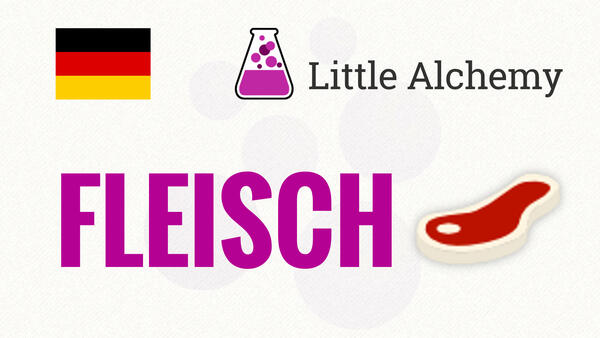Video: Wie macht man FLEISCH in Little Alchemy