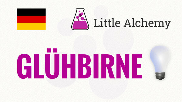 Video: Wie macht man GLÜHBIRNE in Little Alchemy