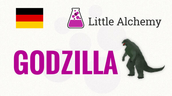 Video: Wie macht man GODZILLA in Little Alchemy | Lösung auf Deutsch