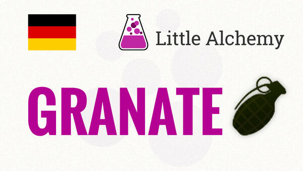 Video: Wie macht man GRANATE in Little Alchemy