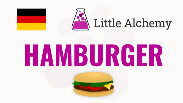 Video: Wie macht man HAMBURGER in Little Alchemy