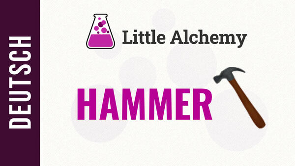Video: Wie macht man einen Hammer in Little Alchemy