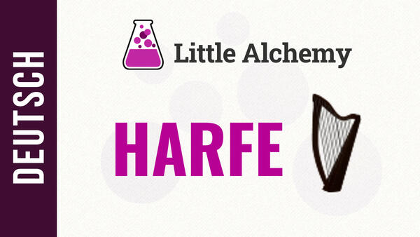Video: Wie macht man eine Harfe in Little Alchemy