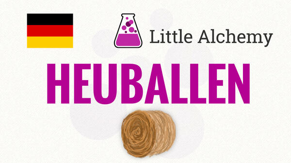 Video: Wie macht man HEUBALLEN in Little Alchemy