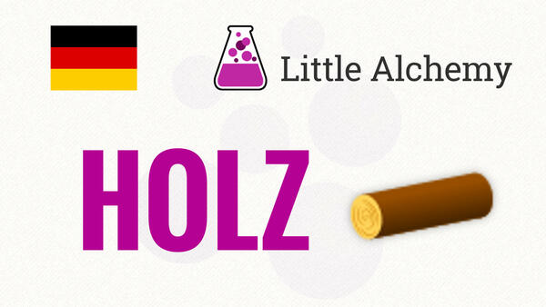 Video: Wie man HOLZ in Little Alchemy macht | Lösung auf Deutsch