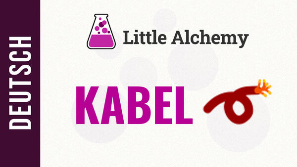 Video: Wie macht man ein KABEL in Little Alchemy