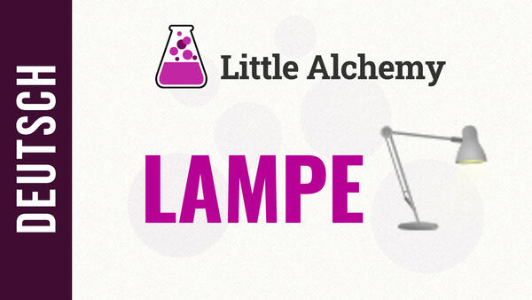 Video: Wie macht man eine LAMPE in Little Alchemy