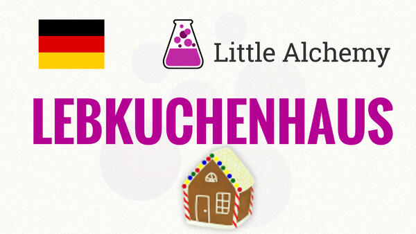 Video: Wie macht man LEBKUCHENHAUS in Little Alchemy
