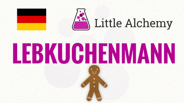 Video: Wie macht man LEBKUCHENMANN in Little Alchemy