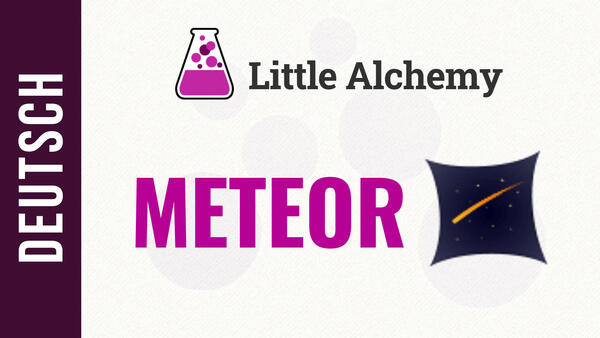 Video: Wie macht man einen Meteor in Little Alchemy