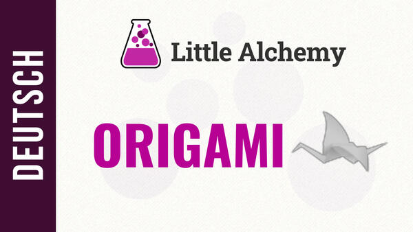 Video: Wie macht man ein ORIGAMI in Little Alchemy
