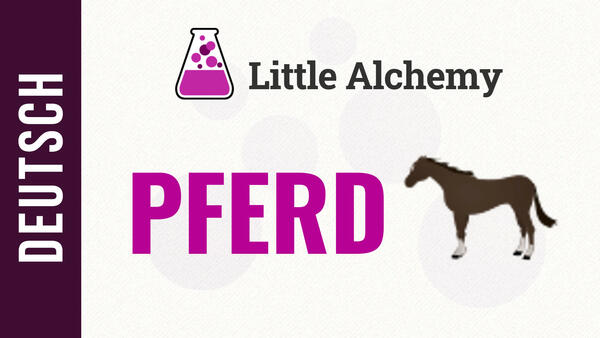 Video: Wie macht man ein PFERD in Little Alchemy