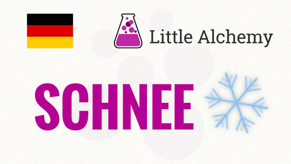 Video: Wie macht man SCHNEE in Little Alchemy