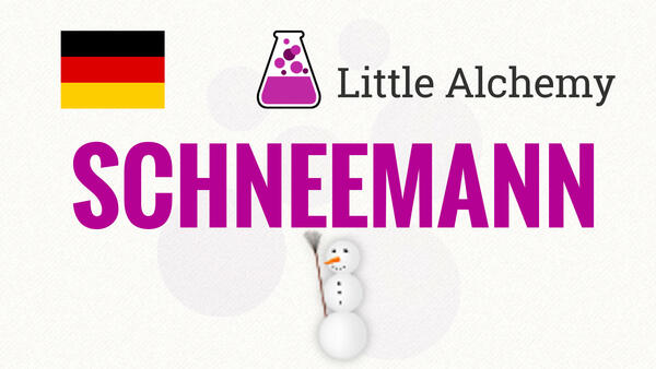 Video: Wie macht man SCHNEEMANN in Little Alchemy