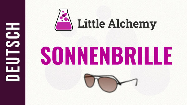 Video: Wie macht man eine Sonnenbrille in Little Alchemy
