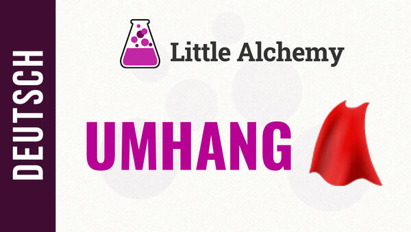 Video: Wie macht man einen Umhang in Little Alchemy