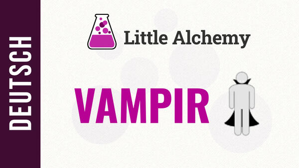 Video: Wie macht man einen Vampir in Little Alchemy