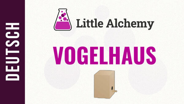 Video: Wie macht man ein Vogelhaus in Little Alchemy