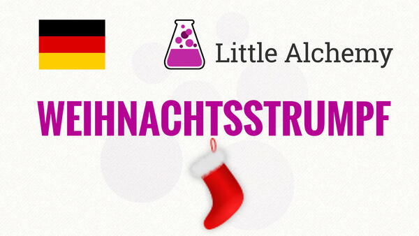 Video: Wie macht man WEIHNACHTSSTRUMPF in Little Alchemy