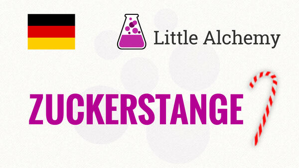 Video: Wie macht man ZUCKERSTANGE in Little Alchemy