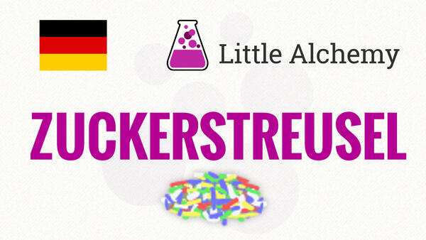 Video: Wie macht man ZUCKERSTREUSEL in Little Alchemy