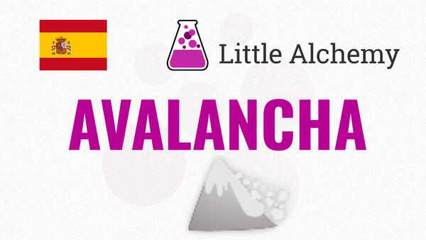 Video: Cómo hacer AVALANCHA en Little Alchemy