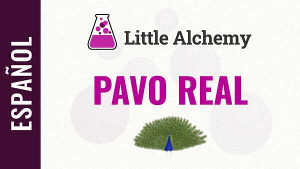 Video: Cómo hacer un PAVO REAL en Little Alchemy