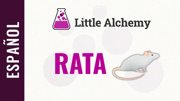 Video: Cómo hacer una RATA en Little Alchemy